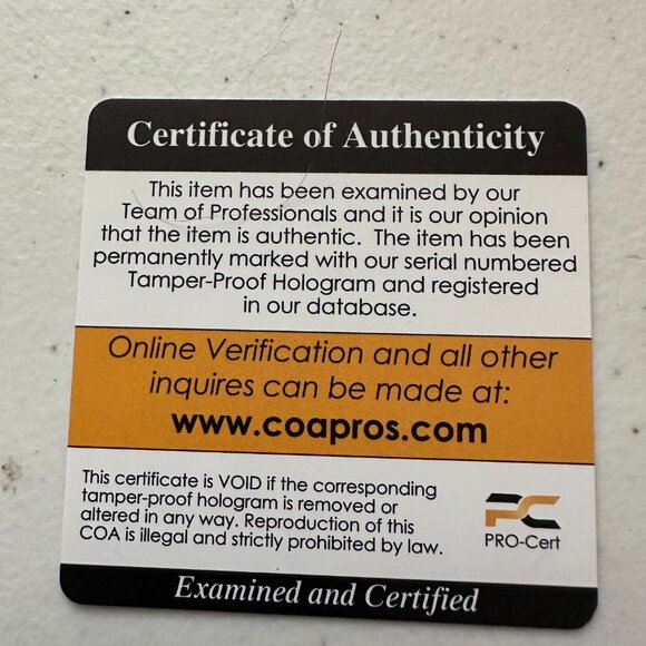 Wayne Gretzky signed New York Rangers autographed NHL hockey puck +case COA 840A - Picture 4 of 7